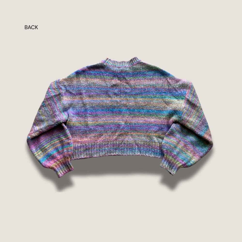 Striped Knit Sweater - Picture 4 of 4